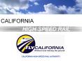 CALIFORNIA PowerPoint PPT Presentation