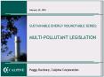 SUSTAINABLE ENERGY ROUNDTABLE SERIES: MULTI-POLLUTANT LEGISLATION PowerPoint PPT Presentation