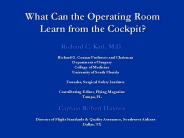 Richard C. Karl, M.D.