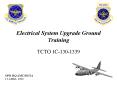 Electrical System Upgrade Ground Training PowerPoint PPT Presentation