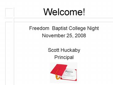 Freedom Baptist College Night
