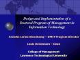 Design and Implementation of a Doctoral Program of Management in Information Technology PowerPoint PPT Presentation