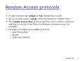 Random Access protocols PowerPoint PPT Presentation