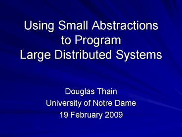 presentation player overlay