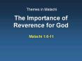 The Importance of Reverence for God PowerPoint PPT Presentation