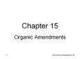 Organic Amendments PowerPoint PPT Presentation