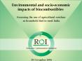 Environmental and socioeconomic impacts of biocombustibles PowerPoint PPT Presentation