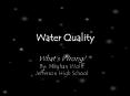 Water Quality PowerPoint PPT Presentation