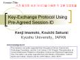 Key-Exchange Protocol Using Pre-Agreed Session-ID PowerPoint PPT Presentation