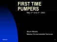 FIRST TIME PUMPERS PowerPoint PPT Presentation