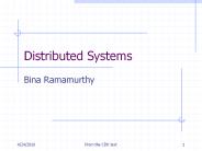 Distributed Systems