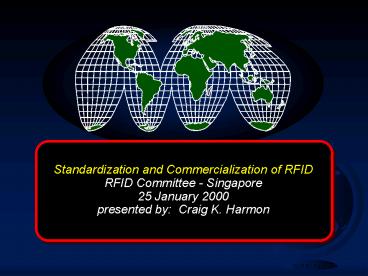 Radio Frequency Identification