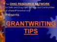 GRANTWRITING TIPS PowerPoint PPT Presentation