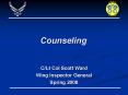 Counseling PowerPoint PPT Presentation