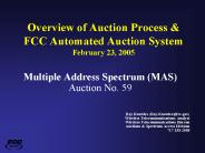 Overview of Auction Process