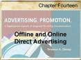 Offline and Online Direct Advertising PowerPoint PPT Presentation