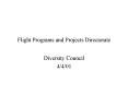 Flight Programs and Projects Directorate PowerPoint PPT Presentation