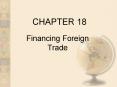 Financing Foreign Trade PowerPoint PPT Presentation