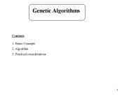 Genetic Algorithms