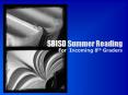 SBISD Summer Reading PowerPoint PPT Presentation