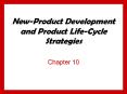 New-Product Development and Product Life-Cycle Strategies PowerPoint PPT Presentation