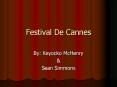 Festival De Cannes PowerPoint PPT Presentation