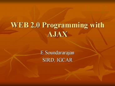 presentation player overlay