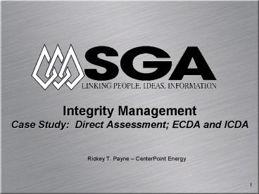 Rickey T' Payne CenterPoint Energy