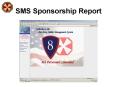SMS Sponsorship Report PowerPoint PPT Presentation