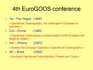 4th EuroGOOS conference