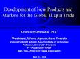Development of New Products and Markets for the Global Tilapia Trade PowerPoint PPT Presentation