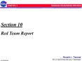 Section 10 Red Team Report PowerPoint PPT Presentation