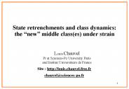State retrenchments and class dynamics: the 