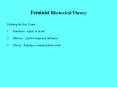 Feminist Rhetorical Theory PowerPoint PPT Presentation
