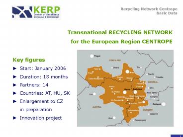 Transnational RECYCLING NETWORK