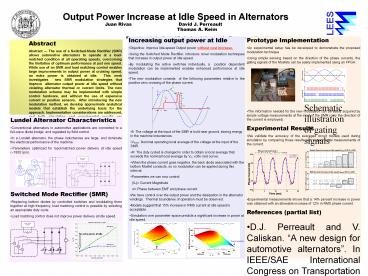 while use of an smr and load matching control enables large