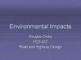 Environmental Impacts PowerPoint PPT Presentation