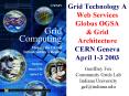 Grid Technology A Web Services Globus OGSA PowerPoint PPT Presentation