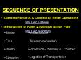 SEQUENCE OF PRESENTATION PowerPoint PPT Presentation