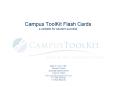 Campus ToolKit Flash Cards a website for student success PowerPoint PPT Presentation