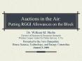 Auctions in the Air: Putting RGGI Allowances on the Block PowerPoint PPT Presentation