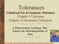 Tolerances Cylindrical Fits PowerPoint PPT Presentation