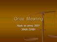Grice: Meaning PowerPoint PPT Presentation