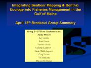 Integrating Seafloor Mapping