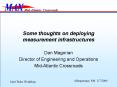 Some thoughts on deploying measurement infrastructures PowerPoint PPT Presentation