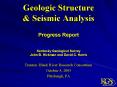 Geologic Structure PowerPoint PPT Presentation