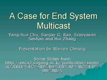 presentation player overlay