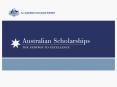 Overview of Australian Scholarships PowerPoint PPT Presentation