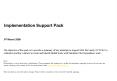 Implementation Support Pack PowerPoint PPT Presentation