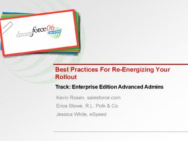 Best Practices For ReEnergizing Your Rollout